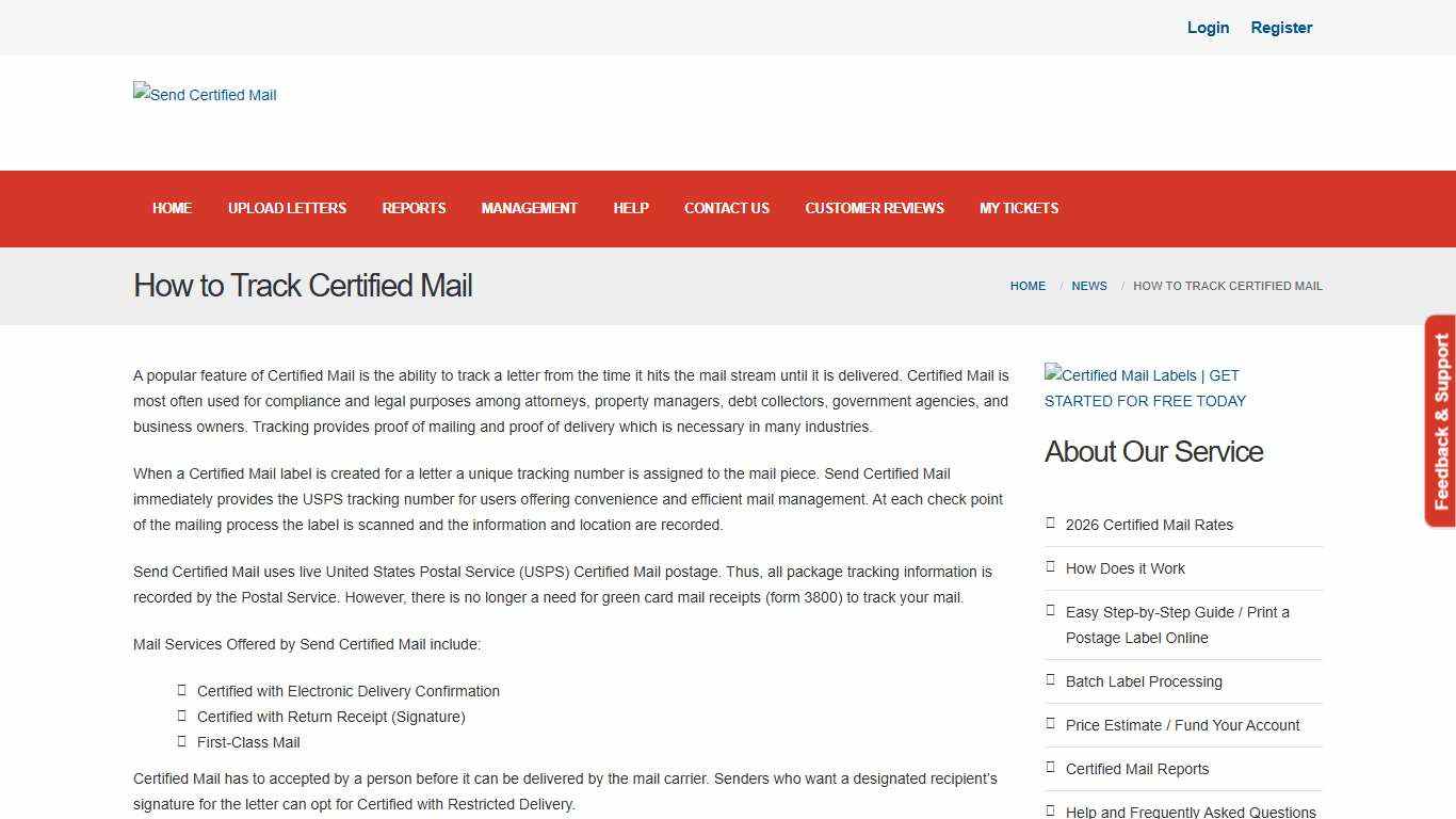 How to Track Certified Mail
